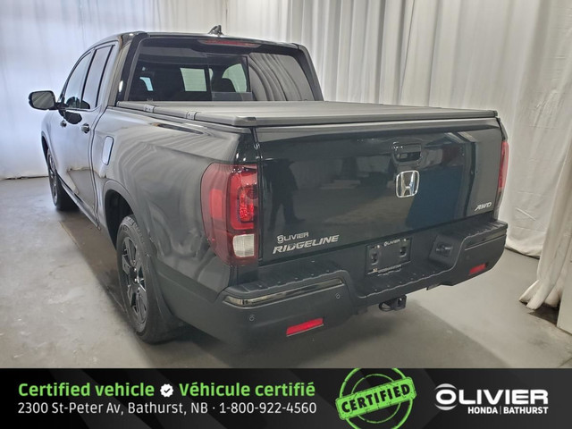 2017 Honda Ridgeline Black Edition AWD Navigation Siege en Cuire in Cars & Trucks in Bathurst - Image 4