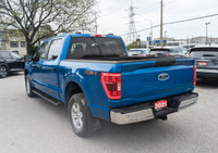 2021 Ford F-150 XLT XLT | 2.7L | Clean Carfax Velocity Blue Metallic 2.7L V6 EcoBoost 4WD 10-Speed A... (image 5)