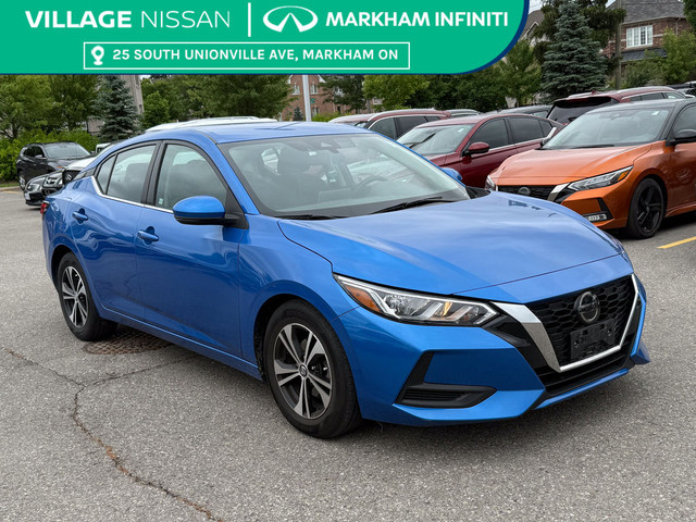 2023 Nissan Sentra SV ONE OWNER | LOCAL TRADE-IN | BSM | CARPLAY in Cars & Trucks in Markham / York Region