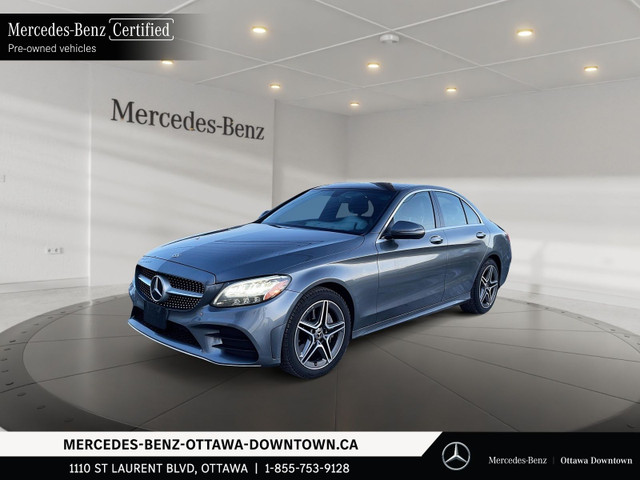 2020 Mercedes-Benz C300 4MATIC Sedan-Premium & Sport pkg One own in Cars & Trucks in Ottawa