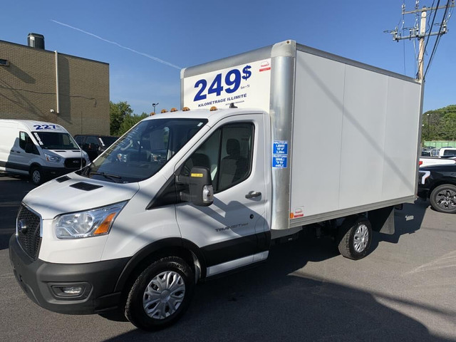 2021 FORD TRANSIT T-250 CUBE 12 PIEDS + GROS MIRROIR + CAMÉRA AR in Cars & Trucks in West Island