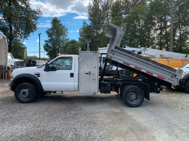 2008 FORD F450 - 9FT DUMP TRUCK *EX: CITY TRUCK* ONLY 159K in Heavy Trucks in Burnaby/New Westminster - Image 2