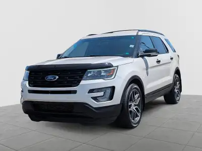 Explorer Sport 4x4 with V6 Heated Seats & Wheel, Front Camera, Dual Panel Moonroof, Rear Seat DVD, C...