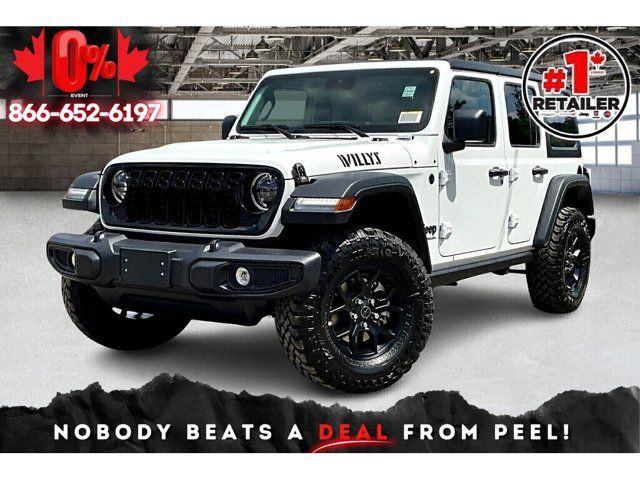 2025 Jeep Wrangler Willys in Cars & Trucks in Mississauga / Peel Region