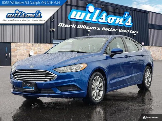 2017 Ford Fusion SE, Low Km's ! , Power Group, Bluetooth