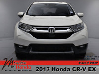 Odometer is 30790 kilometers below market average! 2017 Honda CR-V EX White Diamond Pearl AWD CVT 1.... (image 8)