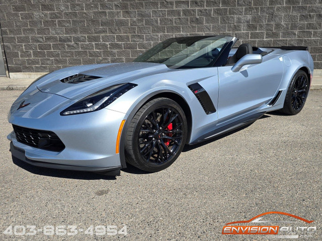 2017 Chevrolet Corvette Z06 CONVERTIBLE 3LZ \ 7MT 7 SPEED MANUAL in Cars & Trucks in Calgary - Image 3