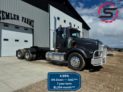 2004 Kenworth T800 Daycab heavy spec tandem Day Cab Located near Westlock, AB KMS: 1,056,050 HRS: 21...