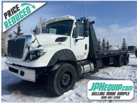 2015 International 7600 SBA 6X4 Equipment Tow Deck Truck N/A