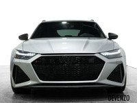 2022 Audi RS6 Avant 4.0T Quattro, Silver Metallic on Black/Red Stitching Valcona Leather, Carbon Opt... (image 6)
