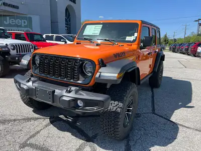 2025 Jeep Wrangler 4-Door Willys Edition with 3.6L V6 and Automatic Transmission – Rugged Heritage M...