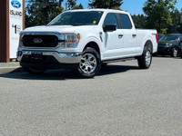 This 2021 Ford F-150 XLT has an Oxford White Exterior and Dark Slate Interior with seating for 6. Eq... (image 1)