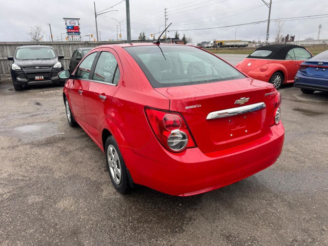 2012 Chevrolet Sonic LT, AUTO, 4 CYL, ONLY 139KMS, RUNS WELL, AS in Cars & Trucks in London - Image 3