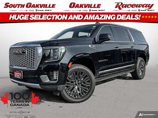 2021 GMC Yukon XL DENALI | HEATED LEATHER | CARPLAY | CLEAN CARF in Cars & Trucks in Oakville / Halton Region
