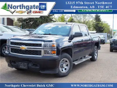 2015 Chevrolet Silverado Crew 1500 4WD - WHEEL LOCK PACKAGE - 6" CHROMED ASSIST STEPS - CRUISE CONTR...