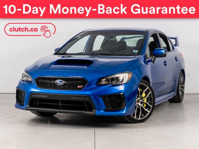 2020 Subaru WRX STI Sport AWD W/Apple CarPlay & Android Auto, Al