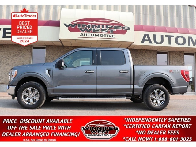 2022 Ford F-150 XTR V6 ECO-BOOST 4X4, LOADED, LOCAL, CLEAN & SHA in Cars & Trucks in Winnipeg