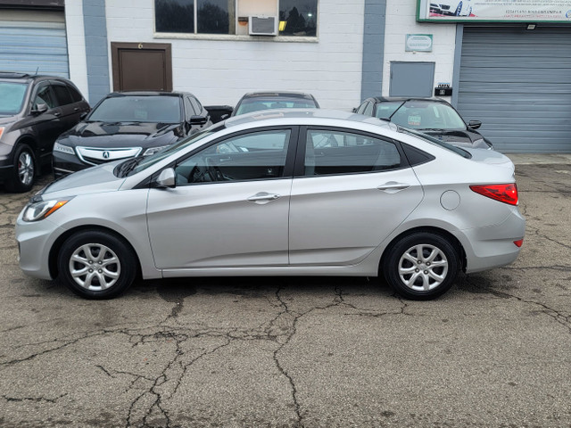 2013 Hyundai Accent GLS DEALER SERVICED -NO ACCIDENTS -CERTIFIED in Cars & Trucks in Hamilton - Image 3