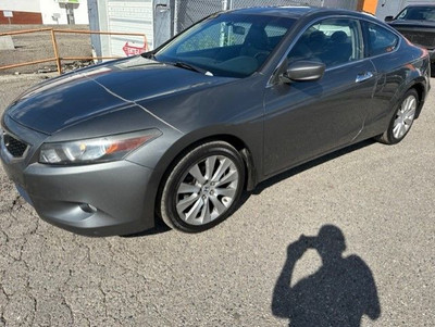 2009 Honda Accord Cpe EX-L  / Leather /1 Owner / Low KM 146K