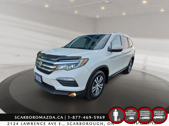 2018 Honda Pilot 8 PASSENGERS|CLEAN CARFAX EX in Cars & Trucks in City of Toronto - Image 3