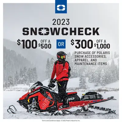 Pre- Order your 2023 Snow checks now! With various models still available, you're sure to ride in st...