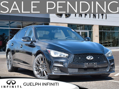 2020 Infiniti Q50 Red Sport Proactive | 400HP | WHITE INT | SUNR