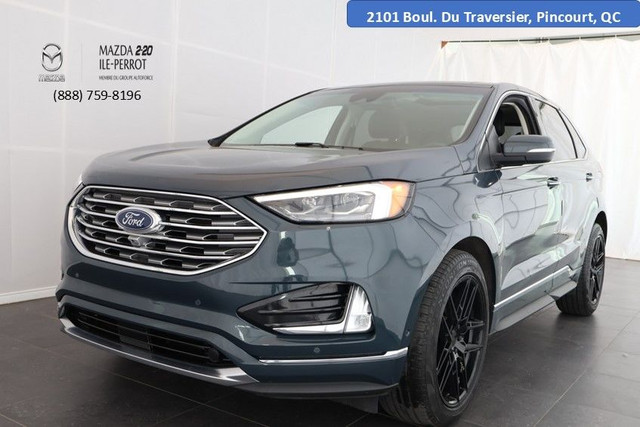 2019 Ford Edge Titanium AUCUN ACCIDENT, BANCS EN CUIR, TOIT OUVR in Cars & Trucks in City of Montréal
