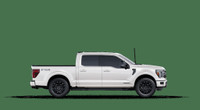This brand new STAR WHITE METALLIC 2025 FORD F-150 LARIAT is powered by a 3.5L POWERBOOST HYBRID ENG... (image 4)
