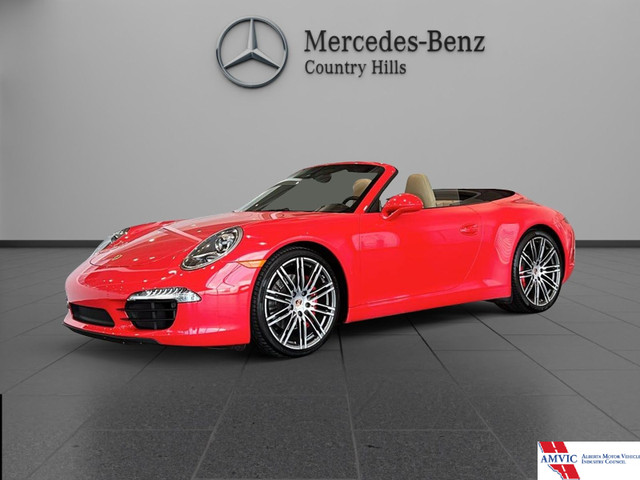 2014 Porsche 911 Carrera S Cabriolet (991) Exceptional condition in Cars & Trucks in Calgary