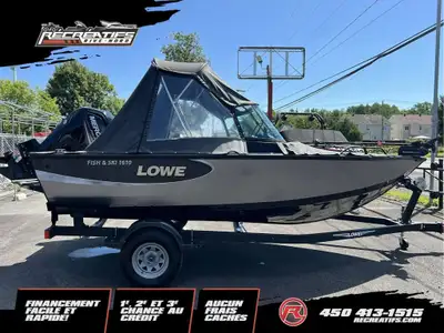 2018 Lowe Boats FISK AND SKI 1610 2018 LOWE FISH AND SKI 1610 BATEAUX DE PECHE PAR EXCELLENCE EXCELL...
