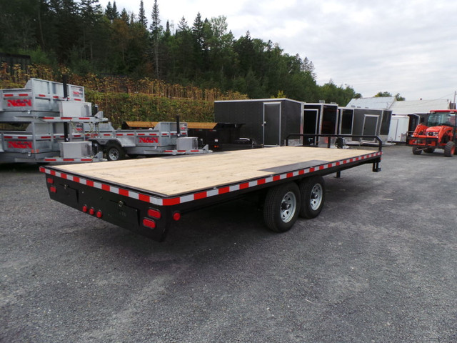 2023 ONE-SIXTEEN 102X20' DECK OVER EQUIPMENT TRAILERS 14000LB  in Cargo & Utility Trailers in Fredericton - Image 4