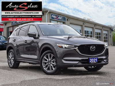2021 Mazda CX-5 GT AWD ONLY 100K! **LEATHER**SUNROOF**CLEAN CP**