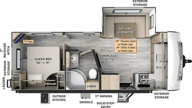 2024 Forest River Rockwood Mini Lite 2506S in Travel Trailers & Campers in Strathcona County - Image 2