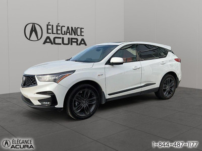 2020 Acura RDX A-Spec INTERIEUR ROUGE, SH-AWD, TRES PROPRE