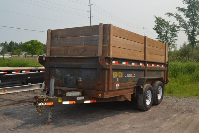 2006 Load Trail 7 Ton Dump Trailer in Cargo & Utility Trailers in Peterborough - Image 2