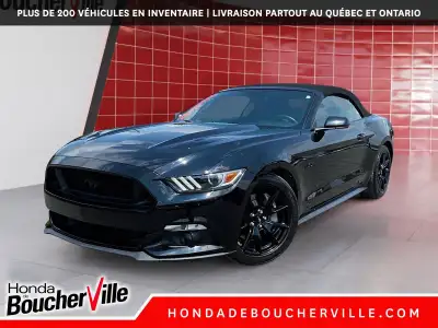 C'est ce qu'une Mustang devrait etre! V8 de 5,0 L DACT 32 soupapes, 435 ch à 6 500 tr/min, transmiss...