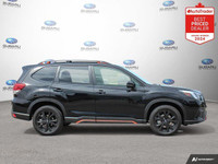 New Price! Odometer is 10052 kilometers below market average! Black 2024 Subaru Forester Sport AWD L... (image 5)