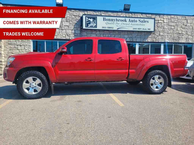 2012 Toyota Tacoma 4WD Double Cab/leather seats/backup camera in Cars & Trucks in Calgary