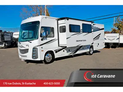 Forest River Georgetown GT3 33B3 Classe A avec l'intérieur Granite. Son équipement complet débute pa...