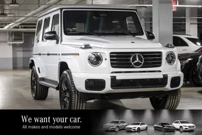 This Mercedes-Benz G-Class has a powerful Electric engine powering this Automatic transmission. MANU...