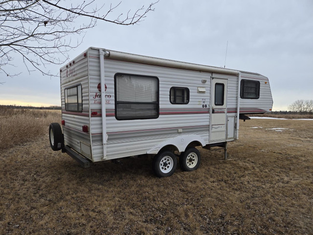 1997 Jayco 21 Ft T/A Fifth Wheel Travel Trailer 211 Eagle in Travel Trailers & Campers in Edmonton - Image 3