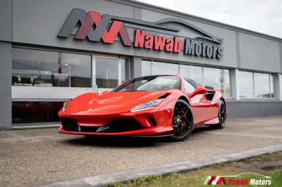 The Ferrari F8 Spider is powered by 3.9-liter V-8 engine is boosted by two turbos and blasts 700+ ho...