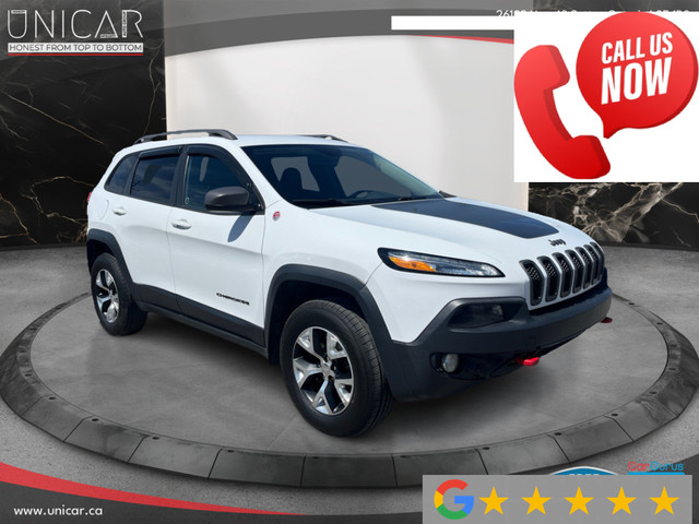 2016 Jeep Cherokee No Accidents 4WD Trailhawk Leather Seats Back in Cars & Trucks in Markham / York Region
