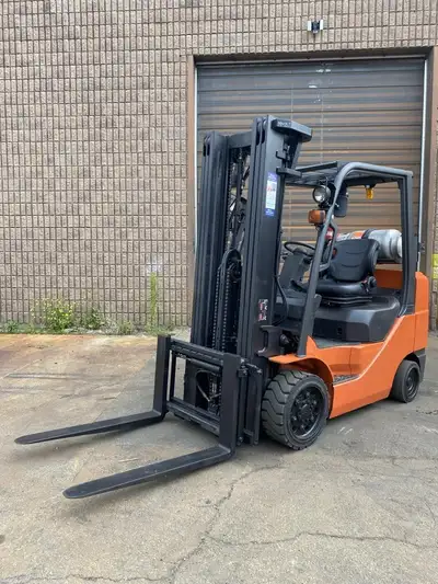 We have this 2008 Toyota 6,000 lb propane forklift available, and it’s in excellent condition. It ha...