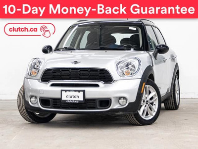 2014 MINI Cooper Countryman ALL4 S AWD w/ Heated Front Seats, Cr