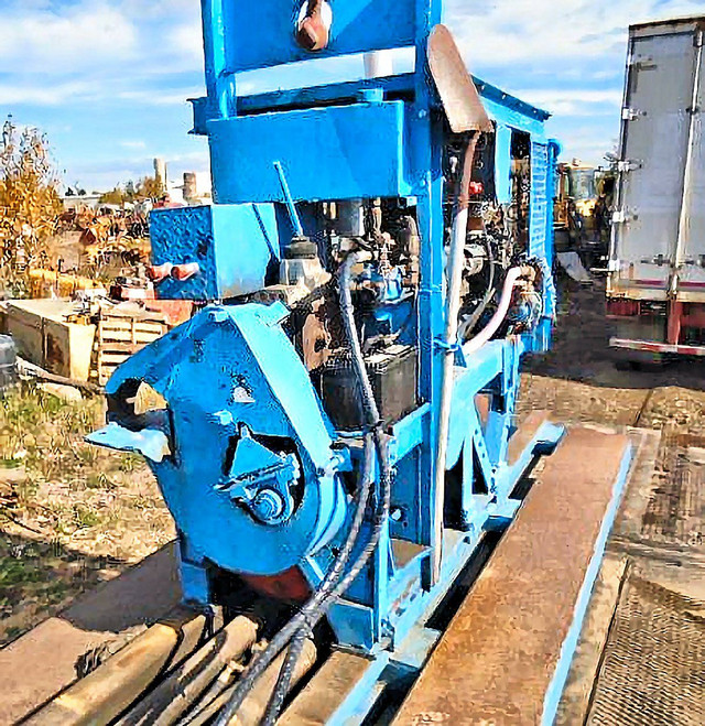 Custombuilt Skid Horizontal Mounted Auger Boring Machine in Farming Equipment in St. Albert - Image 3
