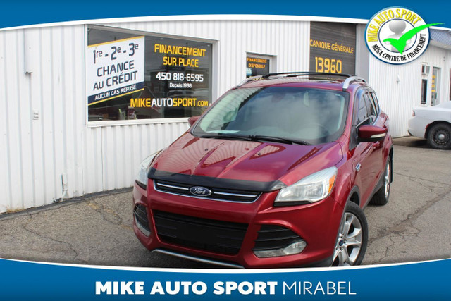 2014 Ford Escape 4 RM 4 portes Titanium!! AWD, Cuir, toit, bancs in Cars & Trucks in Laval / North Shore