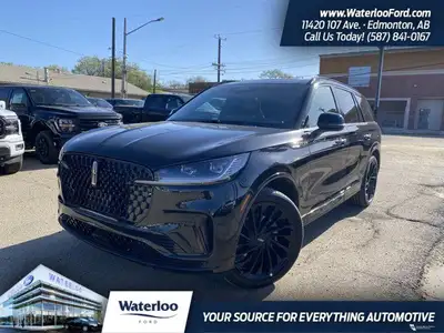 **WE WILL BEAT ANY DEALER IN THE CITY** Infinite Black Metallic Clearcoat 2025 Lincoln Aviator Reser...
