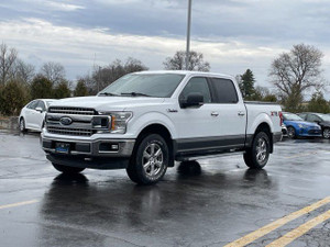 2019 Ford F 150 XLT Crew 4X4, XTR Package, Bucket Seats, Power Seat, Rear Camera, CarPlay + Android, Side Steps