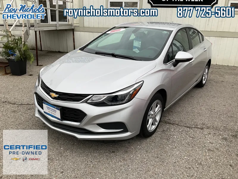 2017 Chevrolet Cruze LT - One owner - Local